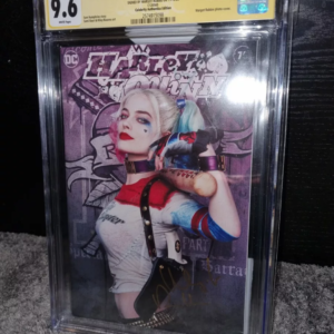 Harley Quinn #75 CGC 9.6 signed by Margot Robbie